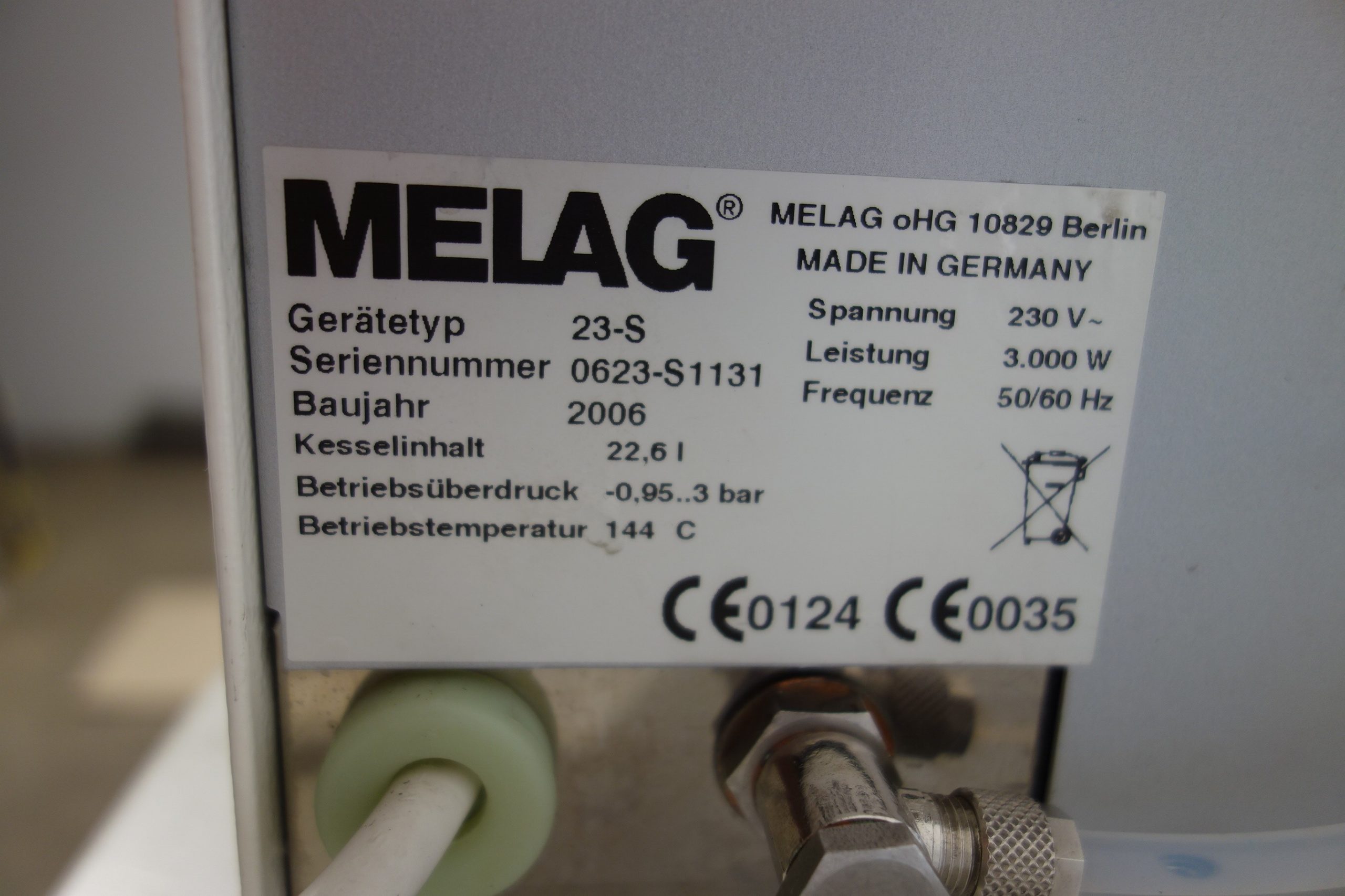 melag-euroklav-23-s-baujahr-2006-mit-751-chargen-4541