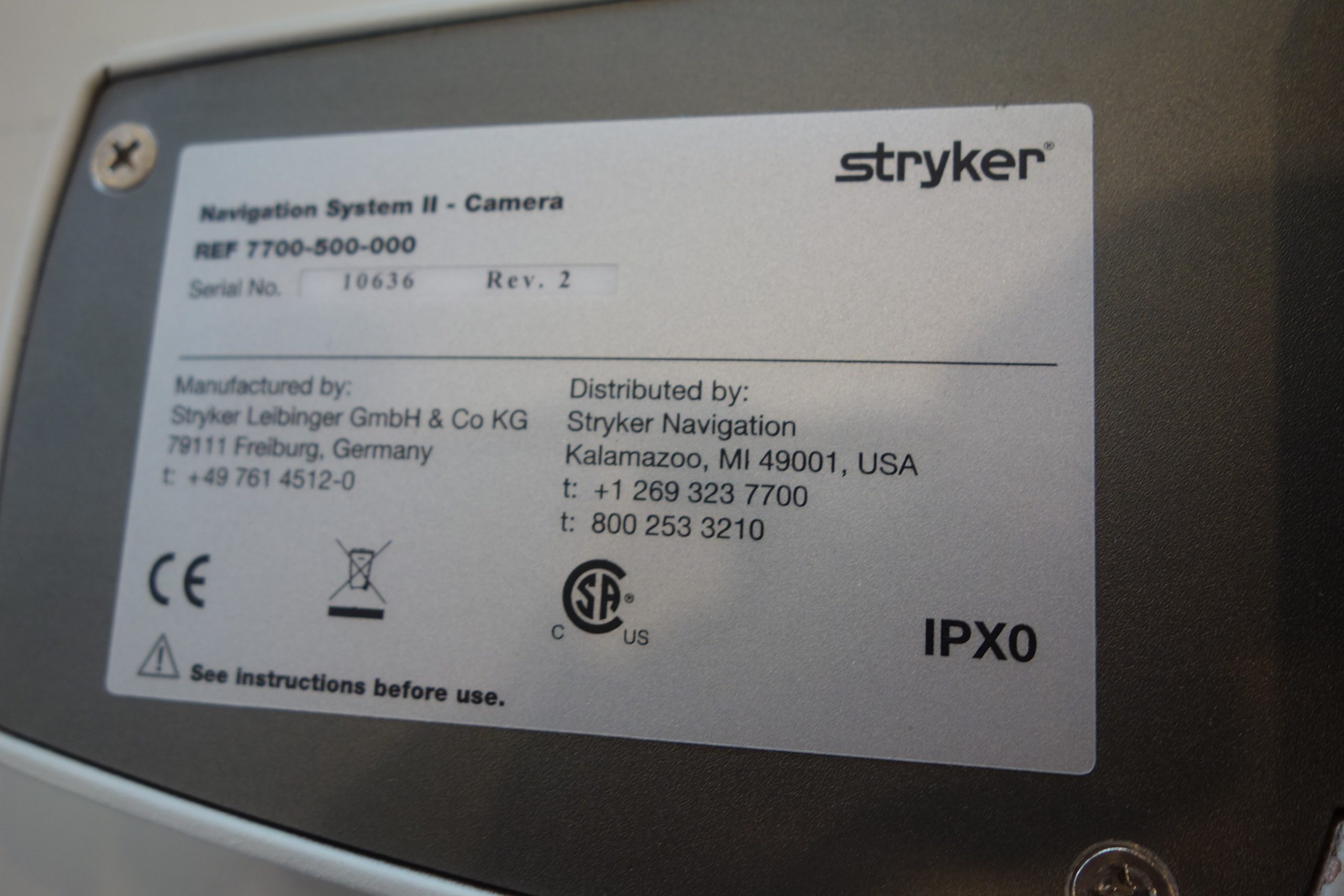 stryker-navigation-zwei-system-camera-kamerakopf-ref-7700-500-000-3723