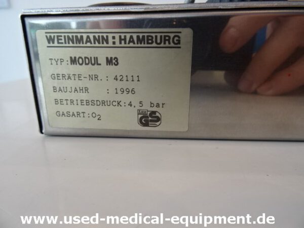 Weinmann Sauerstoff Inhalation Modul M3