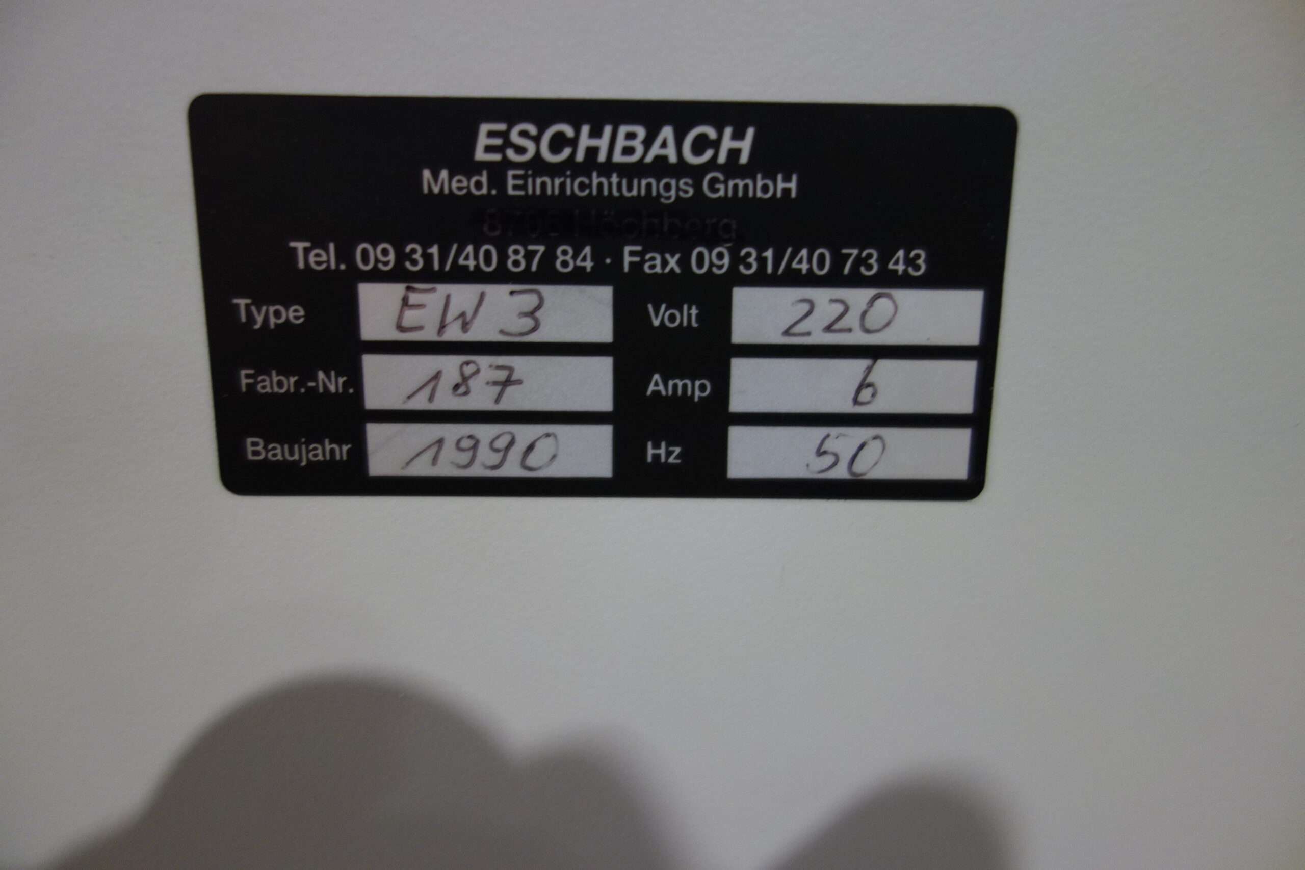 Eschbach HNO Behandlungseinheit gelb (8)