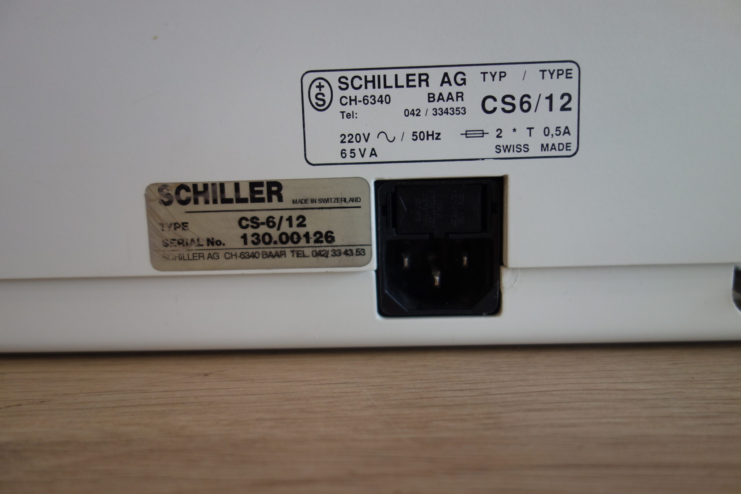 Schiller CS 6-12 defekt 006
